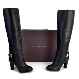 Enzo Angiolini Women's Black Knee High Boots Sz 6M